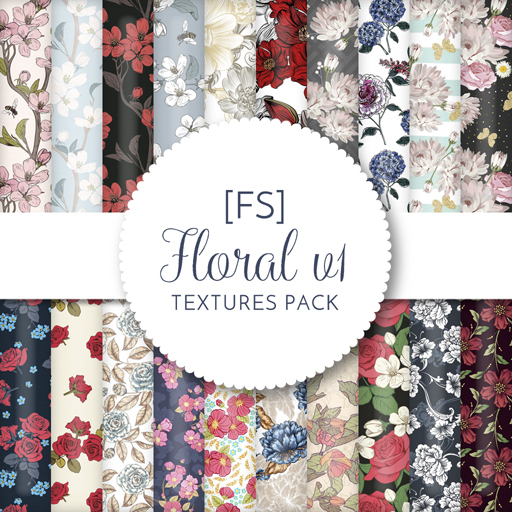[SF] Textures Pack - Floral v1 - Full Perm
