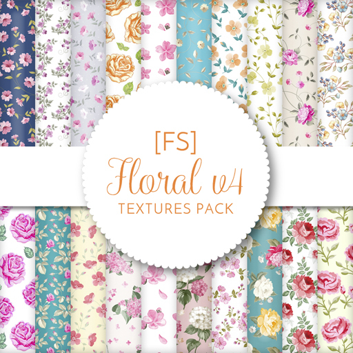 [SF] Textures Pack - Floral v4 - Full Perm (boxed)