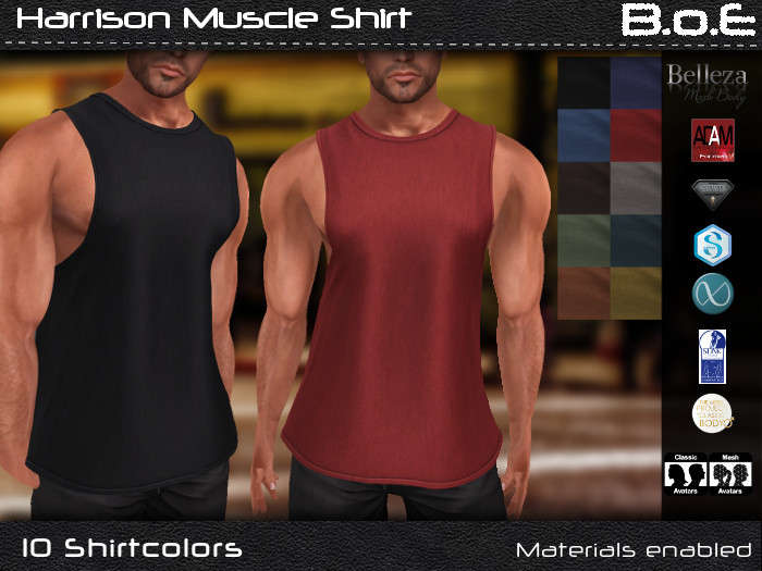 B.o.E - Harrison Muscle Shirt (box)