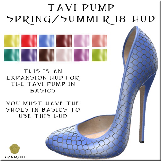 BM Tavi Pumps SS18 HUD