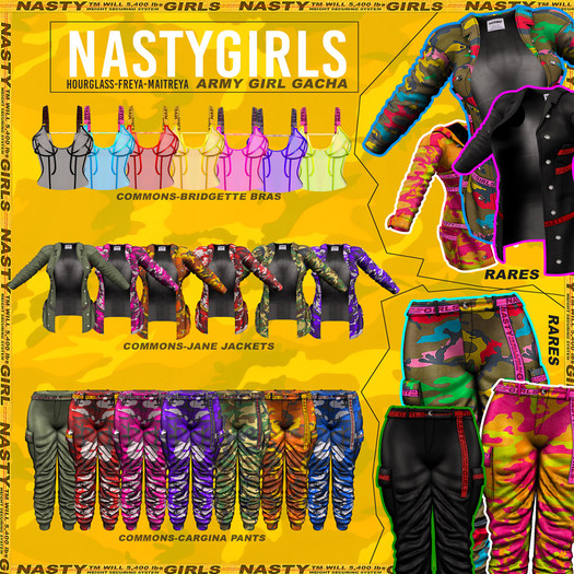 NastyGirls-JaneJacket/BlueCamo