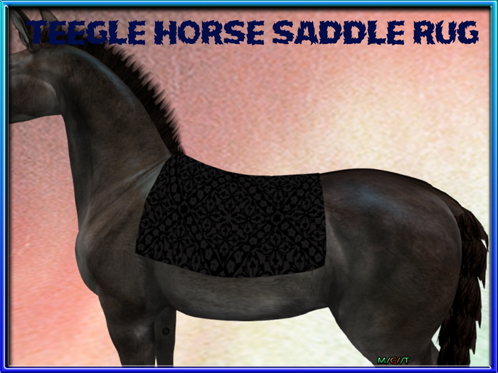 Teegle may  Saddlepad 2