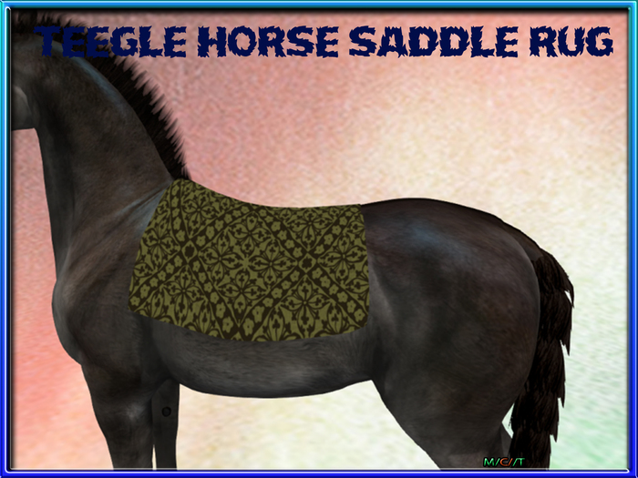 Teegle may  Saddlepad 1