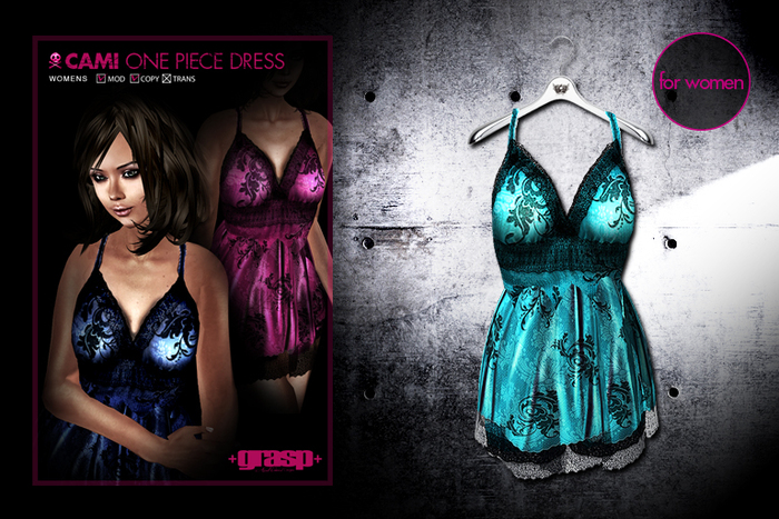 +grasp+/cami One Piece Dress /Green