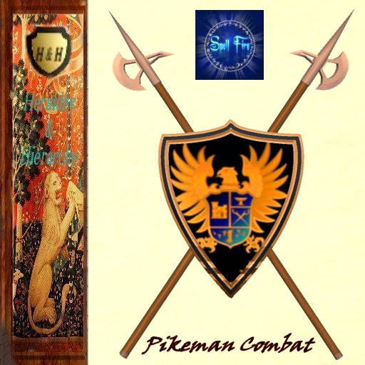 Pikeman / Halberd Combat Set Spell~Fire v1 Boxed promo