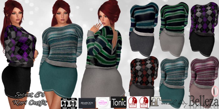 Sweet E's Pattern Knit Kari Outfit ADD ME