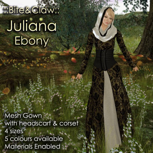 ::B&C:: Juliana Gown Fatpack (Mesh - standard sizing)