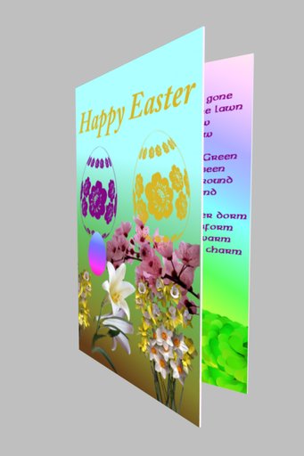 Easter lawn