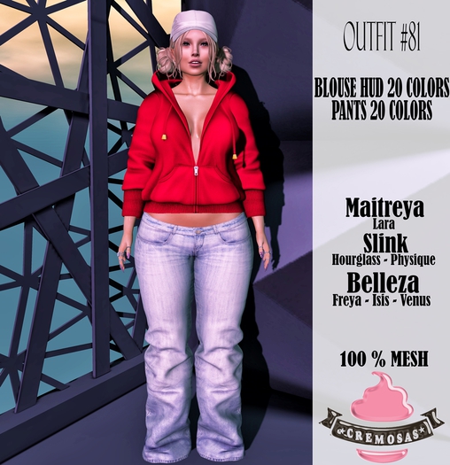 .:: Cremosas Store ::. Outfit #81 + HUD 20 Colors