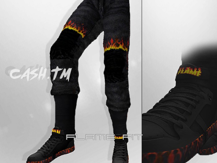 CashTM Flame Fit (Jeans/Kicks)