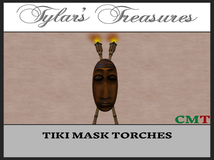 .:TT:. TIKI MASK TORCHES box