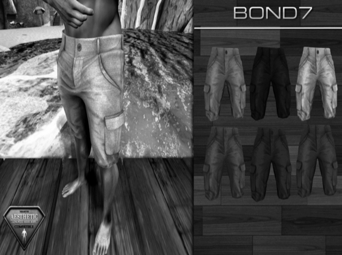 *BOND7* Cargo Shorts (DEMO)-Aesthetic
