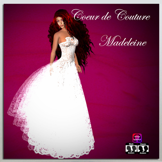 Coeur de Couture Madeleine white