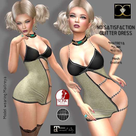 NO SATISFACTION GLITTER