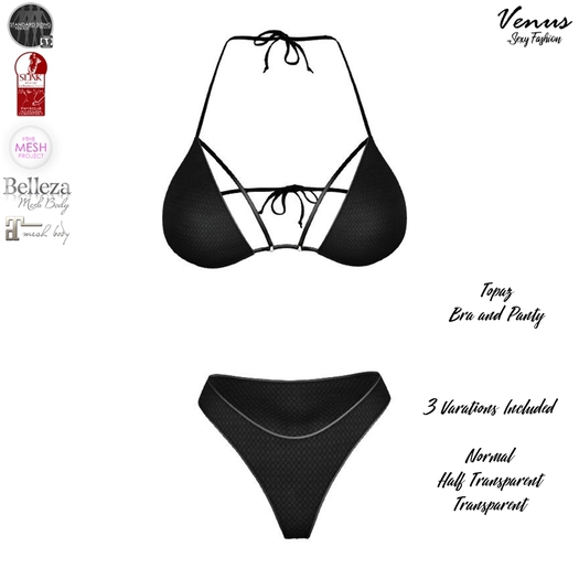 Topaz Bra & Panty
