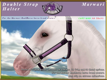 *E* 2-Strap Halter [BOXED] RH Marwari Texture Scripted