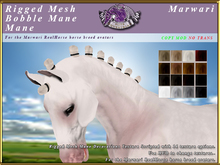 *E* RealHorse Bobbled Mane Set [BOXED] RH Marwari
