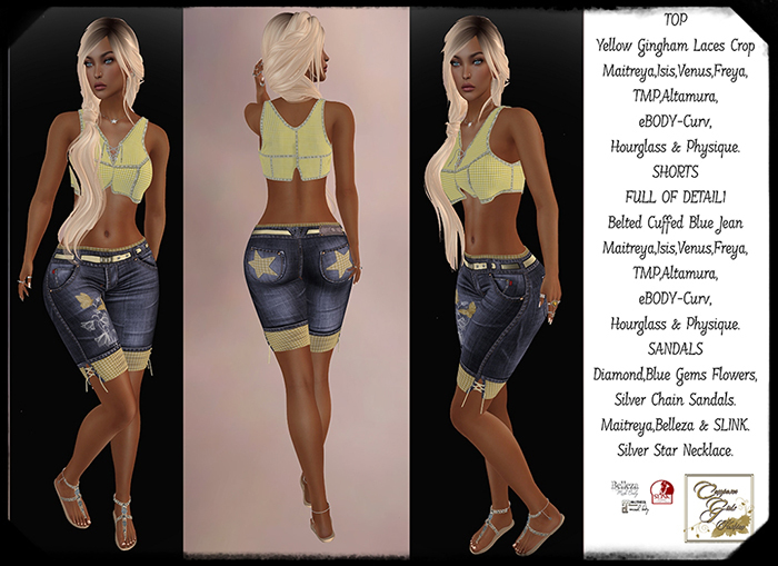 !CGF-*Josephine* Short Outfit