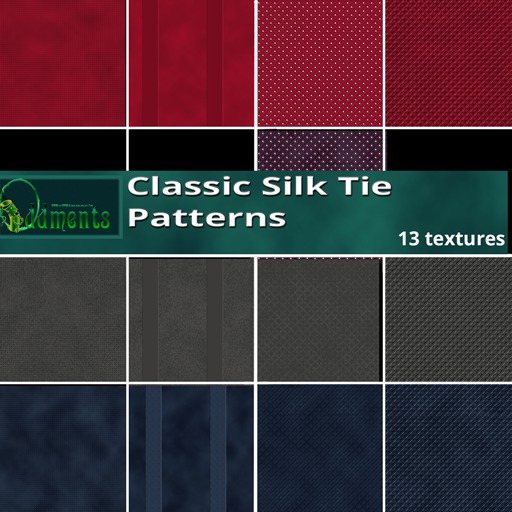 Men's silk ties