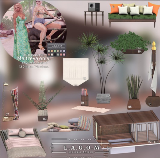 05. LAGOM - Tropical Breeze [Plant D]