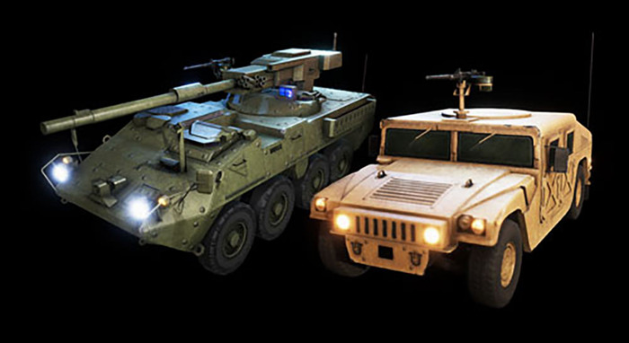 Military Vehicles Pack Mesh Full Perm