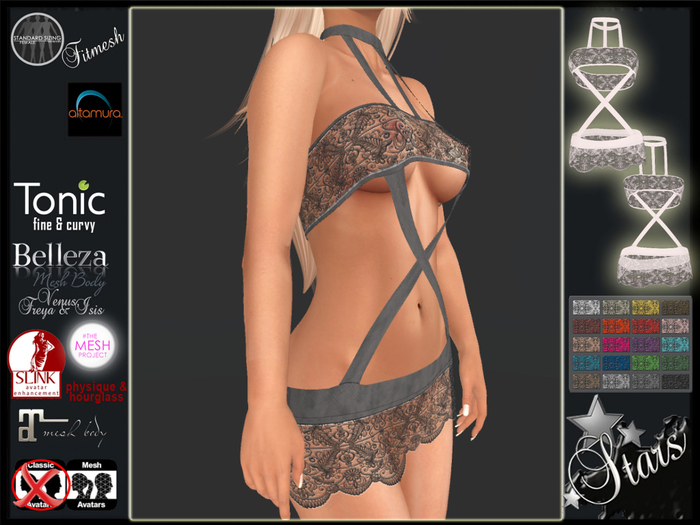 Stars - Maitreya, Slink, Belleza - Julia
