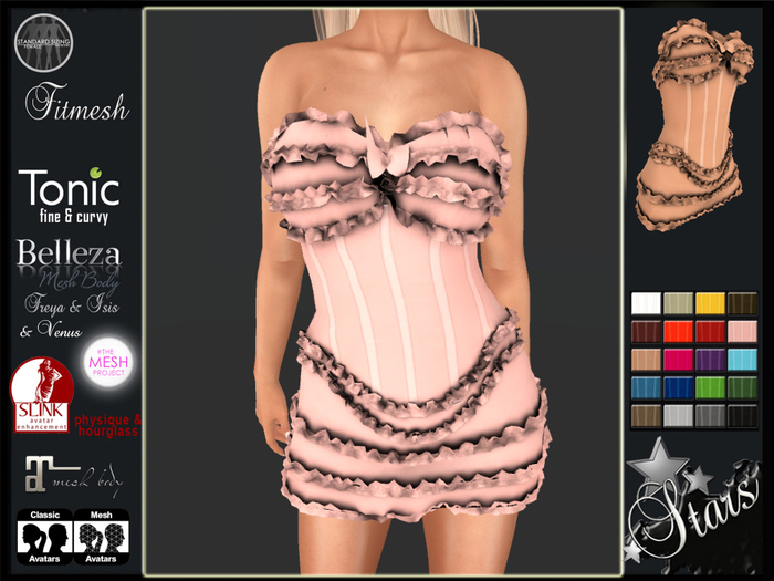 Stars - Maitreya, Slink, Belleza - Missy.