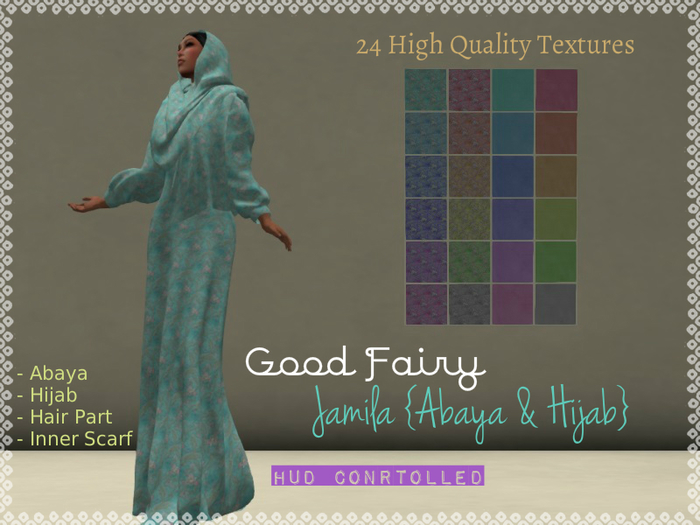  [Good Fairy] - Jamila {Abaya & Hijab} BOXED