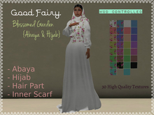 [Good Fairy] - Blossomed Garden {Abaya & Hijab} BOXED