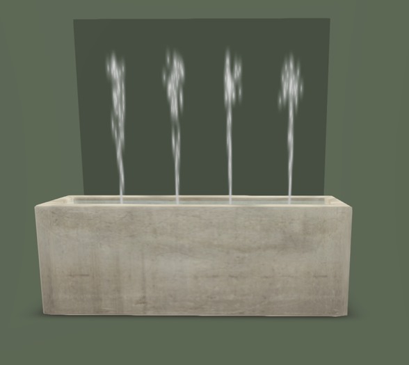 CONCRETE CONTAINER w WATERWORKS c