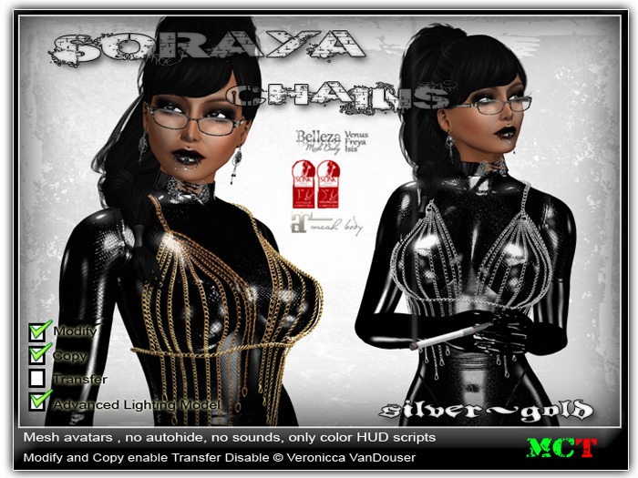 Soraya breast chains *DEMO*