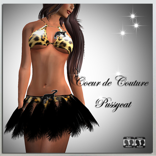 Coeur de Couture Pussycat Bikini tas