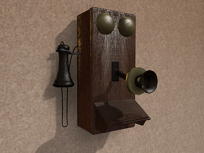 Wells Instruments Wall Telephone (early 20th century)