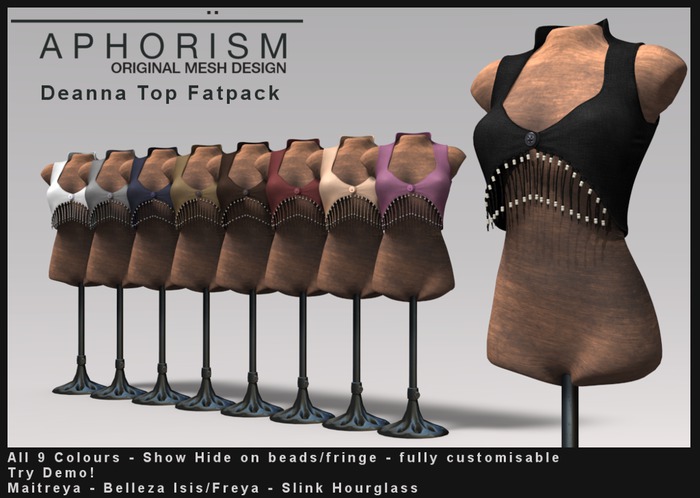 !APHORISM! Deanna Top - Fatpack