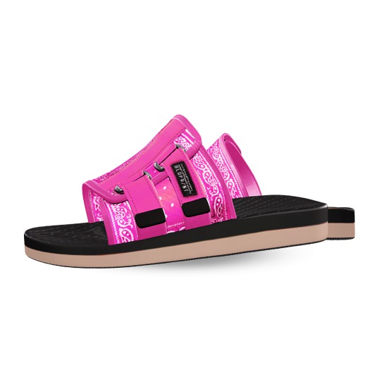 Blupr/nt - "Bandana" Slides (Pink)
