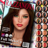 RazzaNova MakeUp :: Lipsticks, Eyeshadows and Blush :: Catwa, Lelutka, Omega