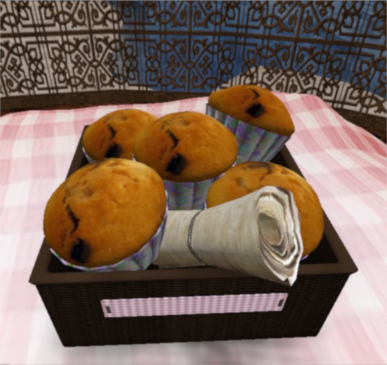 BizaarLilly Shipping Crate ~ GI Blueberry Muffins