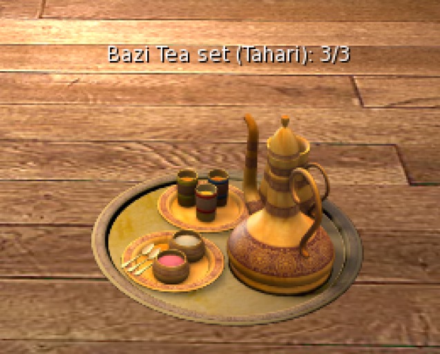 Bazi Tea set (Tahari) [3] [G&S]