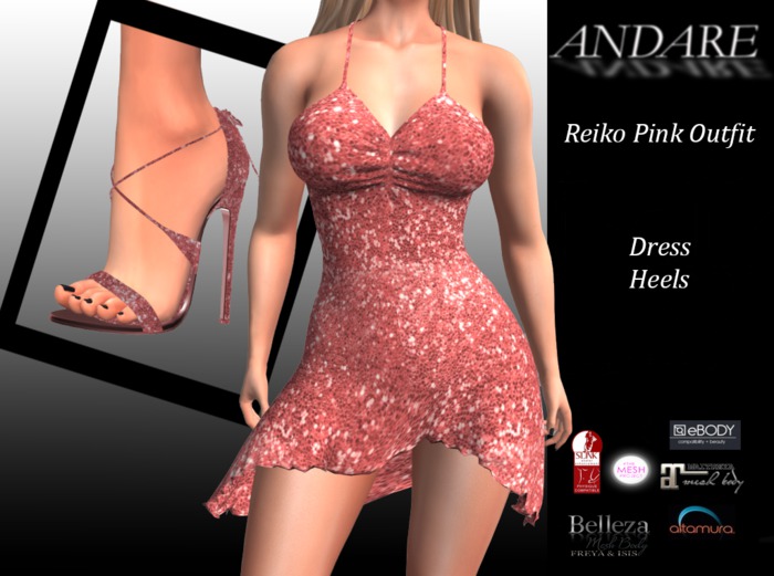 ANDARE - Reiko Pink Outfit PACK
