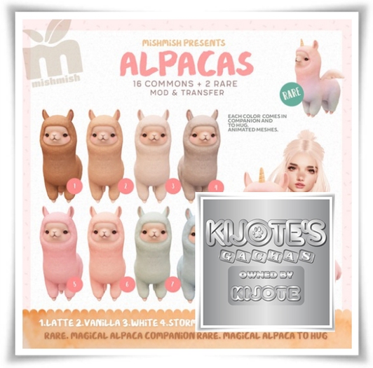MishMish - Alpaca Companion / Sky [Boxed]