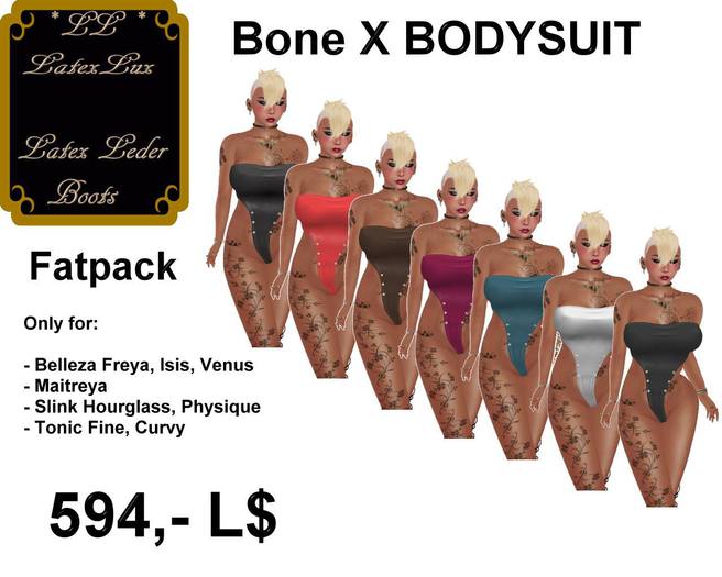Bone X BODYSUIT_Fat Pack