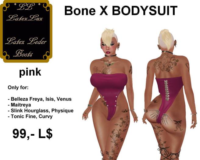 Bone X BODYSUIT_Pink