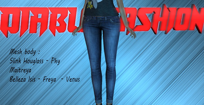 Diablo fashion Skinny jeans Indy 