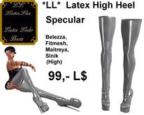 *LL* Specular Latex High Heel
