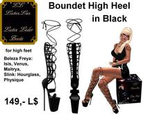 Boundet High Heel Black