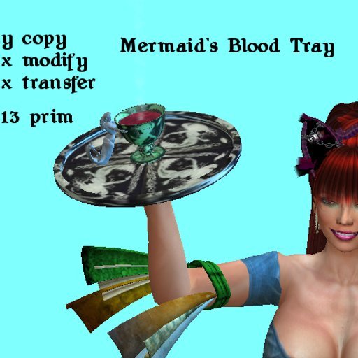 Mermaid's Blood Tray 
