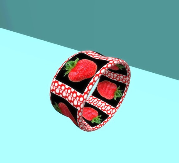 strawberry bracelet