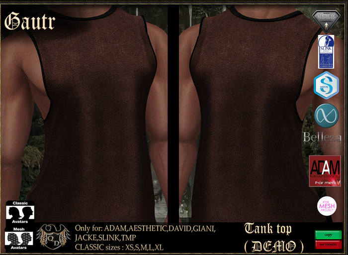 Tank top Gautr DEMO *