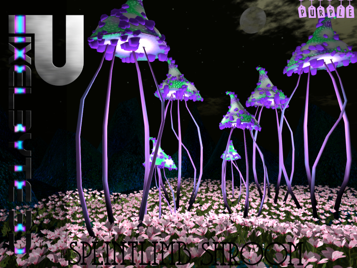 PixelByte3D- Splintlimb Shroom (purple)