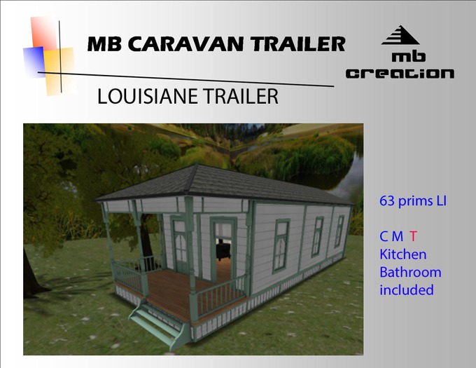 MB Louisiane Trailer Box
